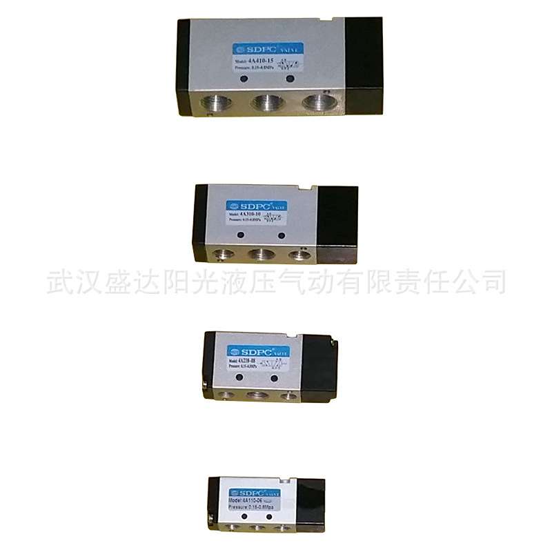 SDPC盛达管式气控阀4A310-08/10两位五通4A410-15单气控换向