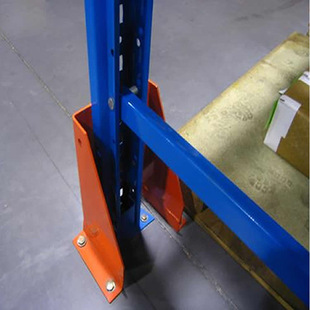 南京优质角钢货架防撞护脚立柱底角防护L型V款U型半包围款8mm加厚