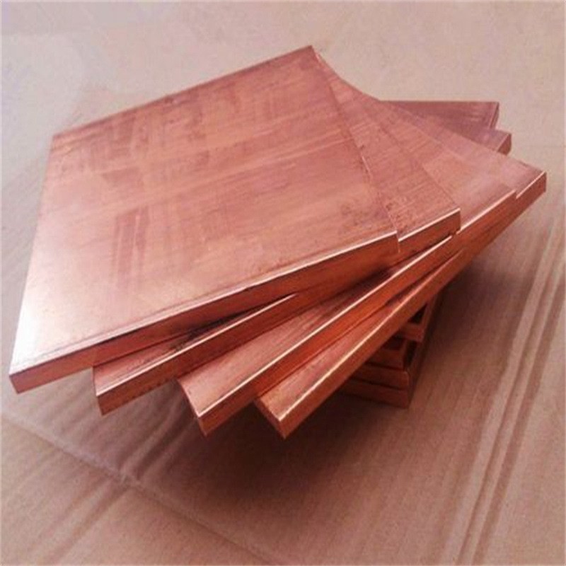厂家供应铜皮铜片T2/T3纯紫铜带 可切割分条0.05-30mm铜带材导电