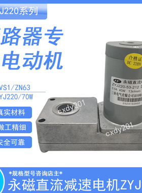 ZYJ220-66-103 ZYJ220-66-106永磁直流减速电机DC220V 0.7/70W
