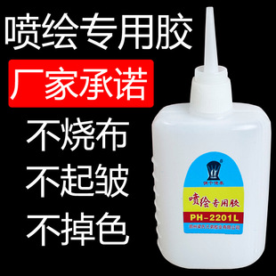 广告喷绘布专用胶不烧布不掉色不起皱502胶水3秒快干胶强力胶