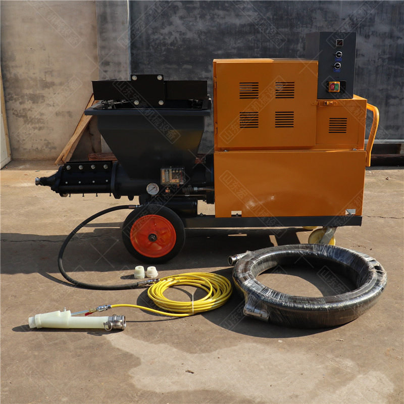 小型水泥砂浆喷涂机多功能水泥粉墙机石膏涂料腻子真石漆喷浆机