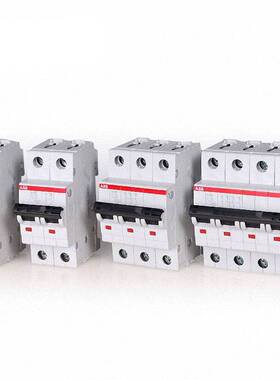 ABB小型2P断路器SH202/201/203/204空气3P开关63A40A6A10A空开1P