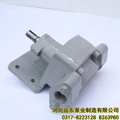KCB-55齿轮泵用于南通亚华作为主机燃油泵配1.5kw电机