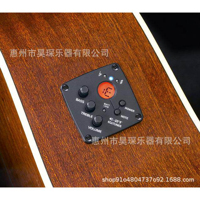 两段电箱拾音器古典吉他拾音器民谣吉他拾音器