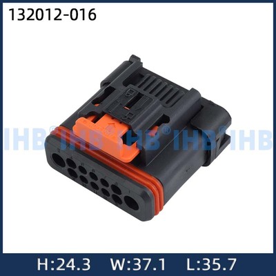 132012-016汽车防水连接器 接插件端子 对插车用公母线束