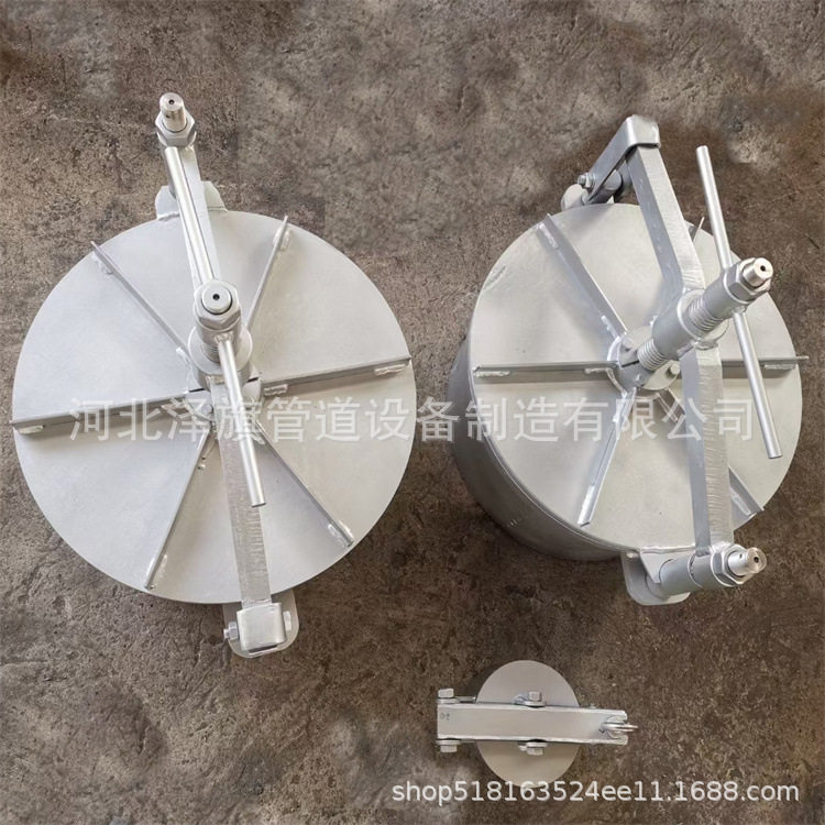 HG/T21530-2005 DN250 PN1.6带颈平焊法兰手孔 回转旋柄快开手孔