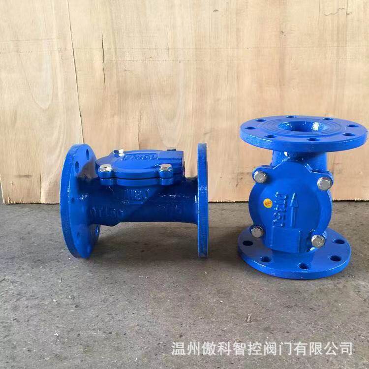 HC44X(SFCV) 橡胶瓣止回阀 法兰橡胶板止回阀 不锈钢橡胶板止回阀