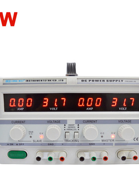 TPR3002-2D龙威双路电源30V2A直流稳压稳流可调线性直流电源