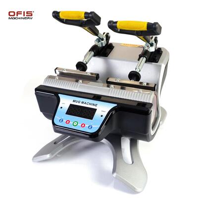 杯子图案烫印机烤杯机多功能杯子热转印设备马克杯烫画机双工位