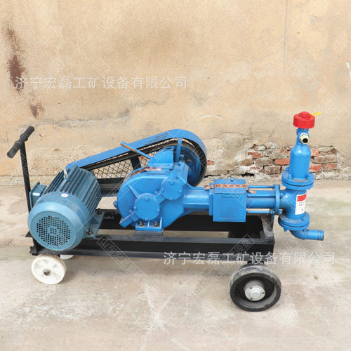 BW60电动灰浆砂浆注浆机单缸活塞混凝土工程隧道注浆加固灌浆机