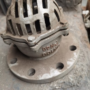 40C 批发铸钢底阀出水底阀H42X dn200 法兰连接 厂家供应