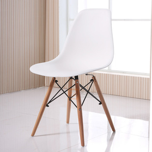 张匠办公家具职员椅子白色塑料休闲椅公司接待椅子商务会议椅