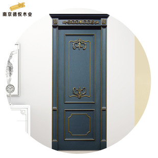 南京可订木门室内卧室卫生间隔音欧式 实木门厂家直销 雕花烤漆套装