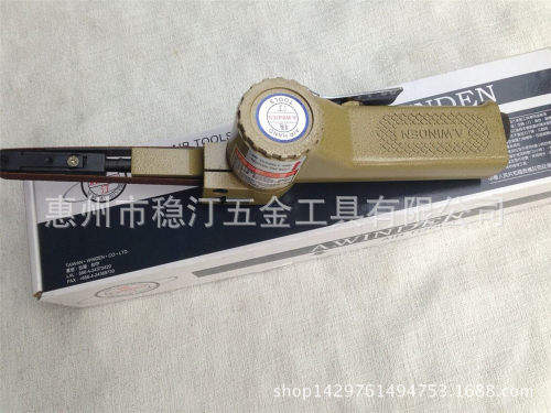 气动砂带机 砂带打磨器 气动环带机 WD-702B  稳汀工具