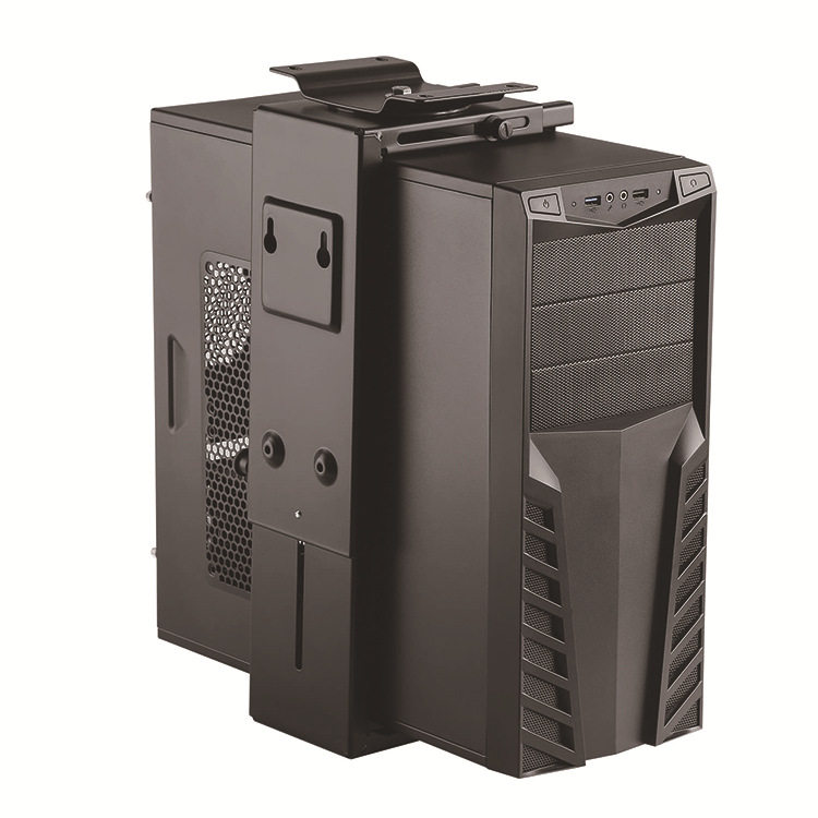 桌下主机架电脑主机托架机箱底座托架子台式吊架悬挂金属主机托