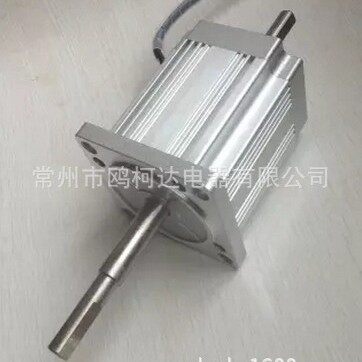 80MM双轴无刷直流电机 高转速 双出轴绕线机电机 端子机电机