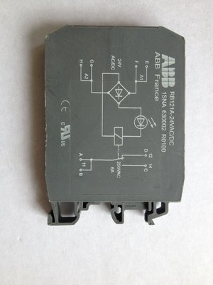ABB继电器 RB121A-24VAC/DC 1SNA 630002 R0100现货供应