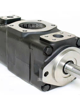 T7EDS-066-042-1R01-A100丹尼逊高压叶片泵 DENISON双联液压泵