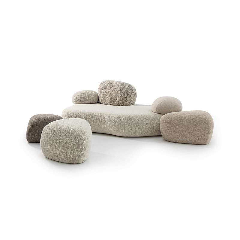 Moroso Pebble Rubble鹅暖石沙发鹅卵石沙发弧形沙发意式极简沙发