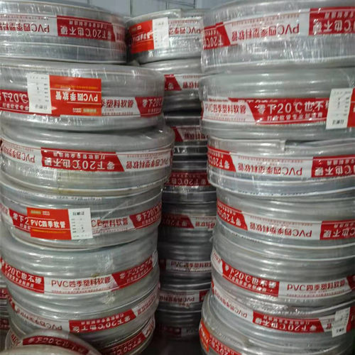 厂家批发PVC蛇皮管软管网纹管线管塑料软管透明塑料水管1寸6分4分