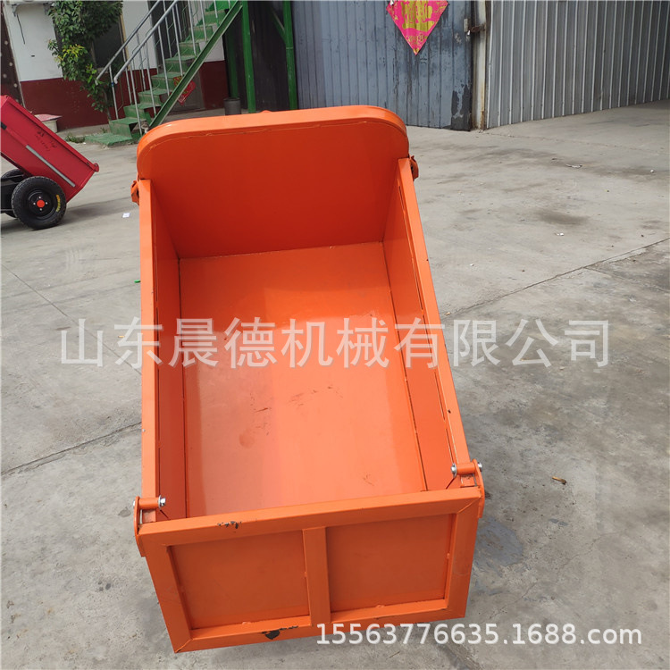 建筑工地三轮车 170型汽油手推车小型电动灰斗车