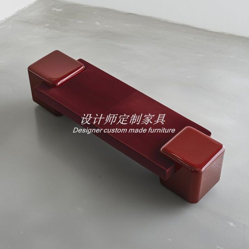 北欧简约现代客厅实木沙发凳进门玄关凳服装店换鞋凳网红长条凳