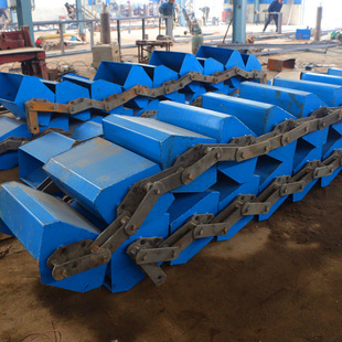 瓦斗带式斗提机 钢斗带式颗粒上料机 链条瓦斗式提升机