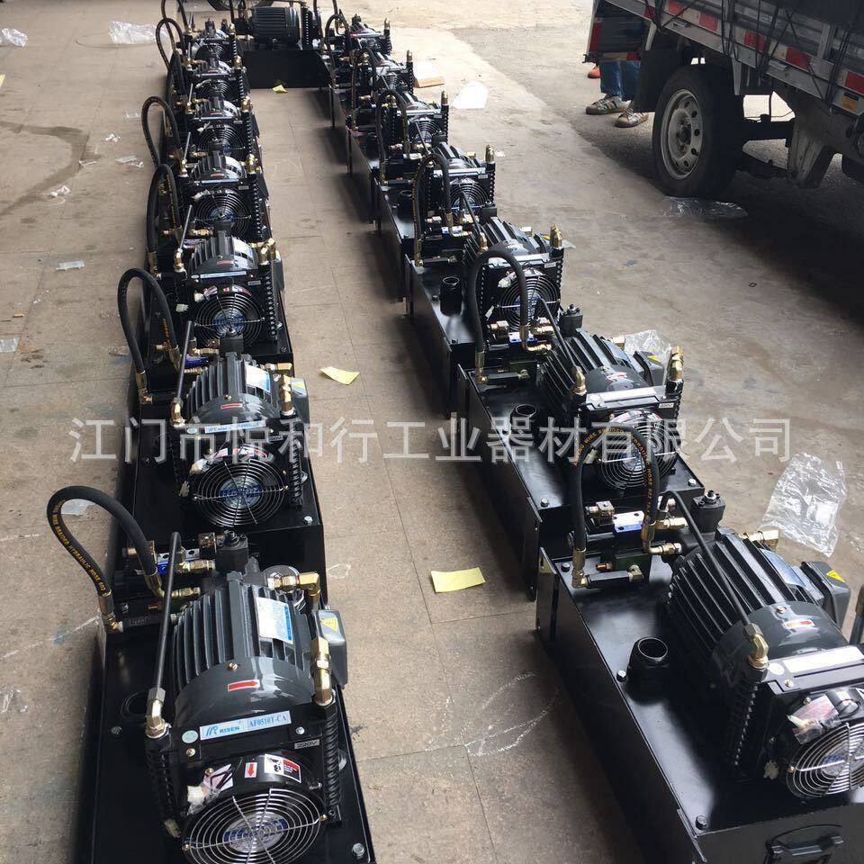 液压动力站 小型微型液压泵站变频电动液压泵站,配套电箱控制程序