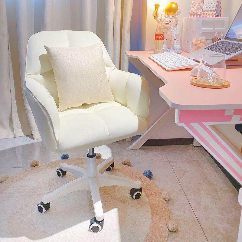 电脑椅家用椅子卧室女生可爱宿舍升降写字书桌凳子学习久坐化妆椅
