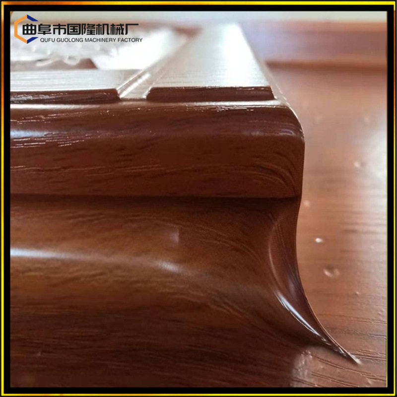 多功能PVC复合门真空覆膜机 肤感木饰面板吸塑机  高配自动锁扣