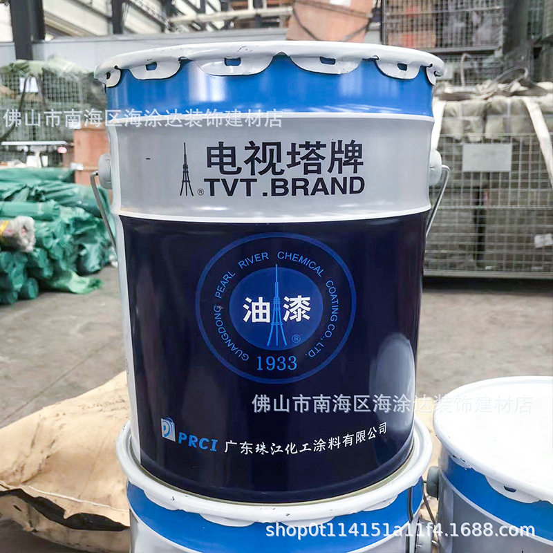 广州电视塔牌环氧沥青防腐漆室内地下管道金属防腐防锈油漆涂料