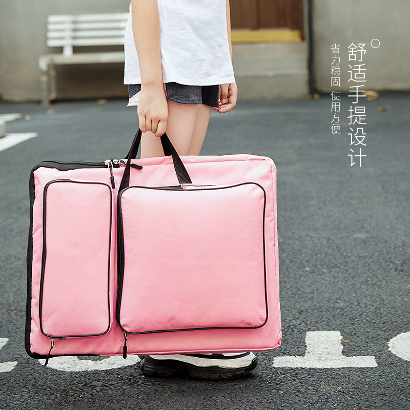 8k画包美术生专用美术袋儿童画板包小学生素描收纳画袋户外便之军