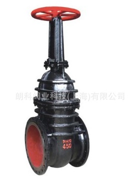 Z44T-10明杆铸铁闸阀 Z44T法兰闸阀 污水大口径闸阀DN150