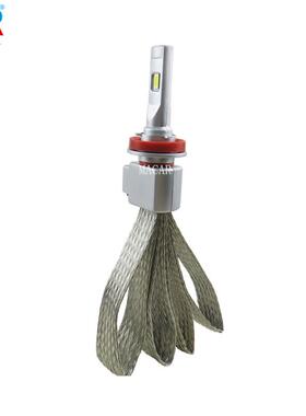 新款铜带汽车led大灯超亮led车灯H11led灯泡9005前照灯12V24Vled