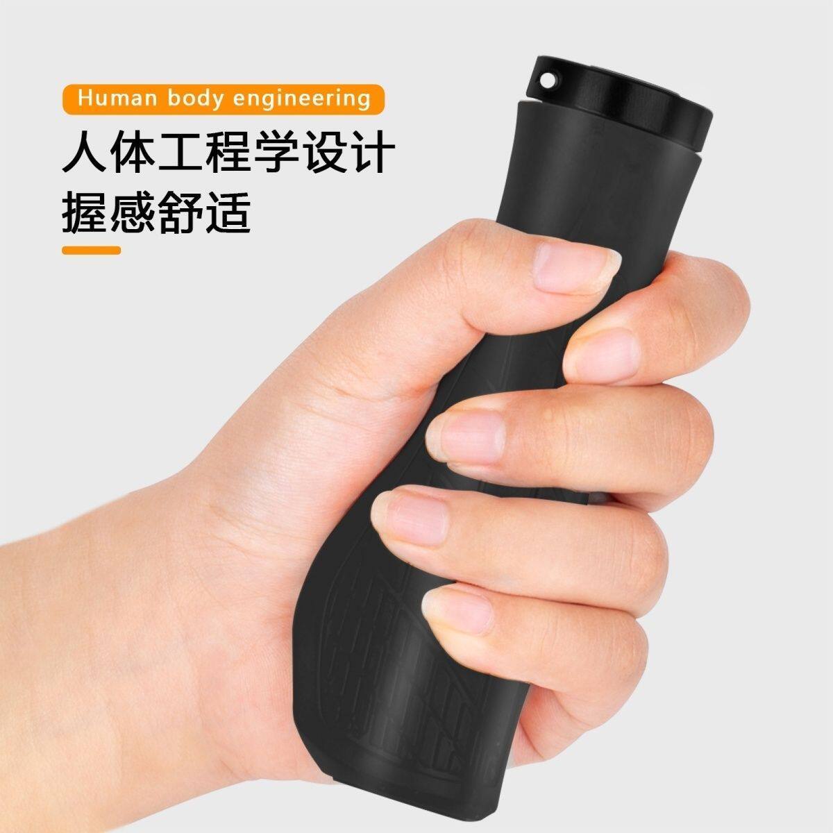 山地单车橡胶防滑减震肉球把手套新款自行车一体握把配件