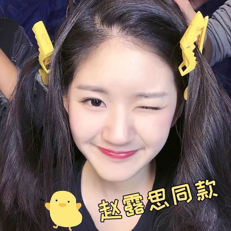 理发店化妆师专用鳄鱼鸭嘴夹无痕美发分发夹洗脸定型固定发夹子