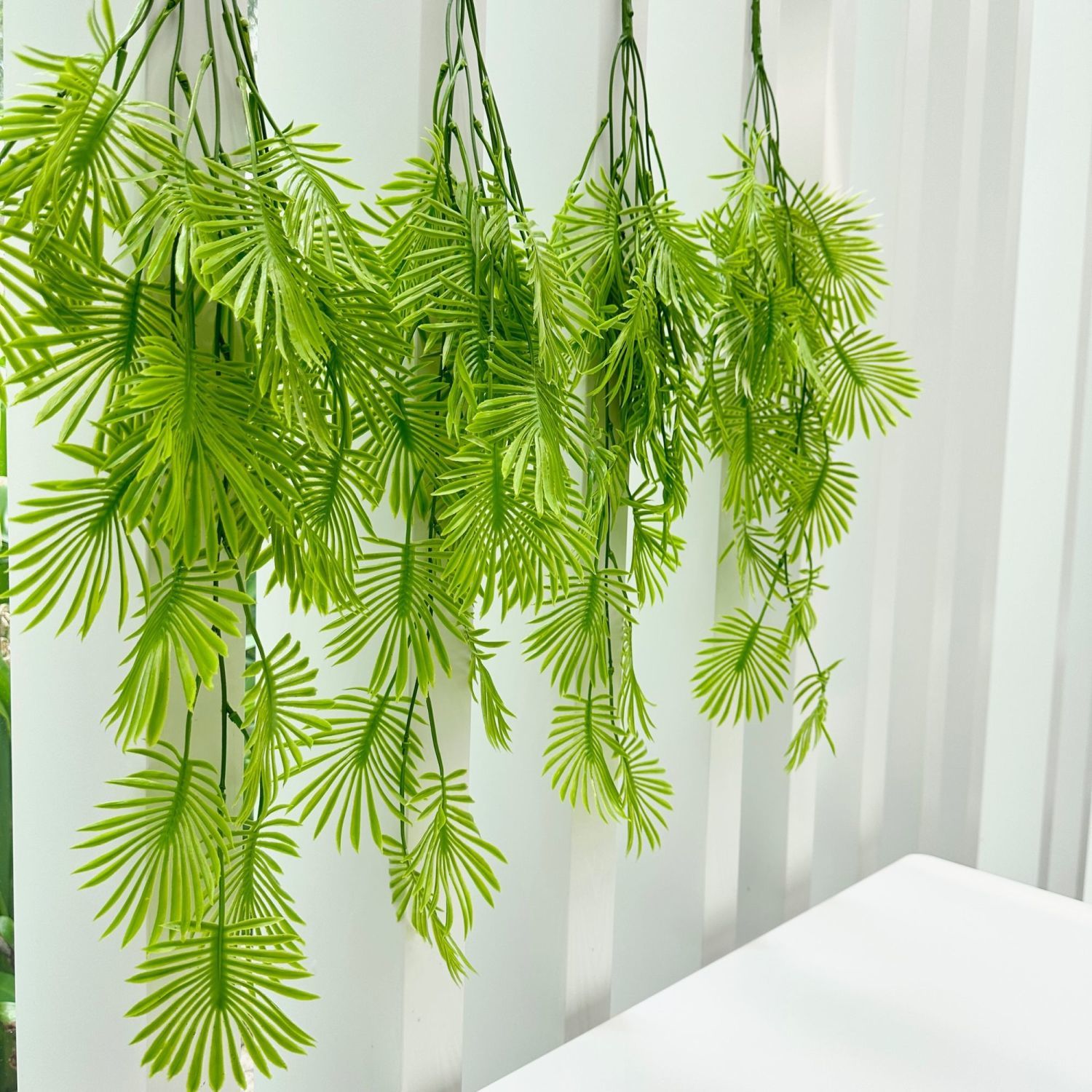 仿真绿叶藤条爬藤假花吊顶管道缠绕绿植树叶塑料花藤造景