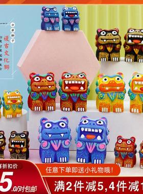 狮三百风狮爷闽南狮子招财摆件厦门旅游特色鼓浪屿纪念品伴手礼物