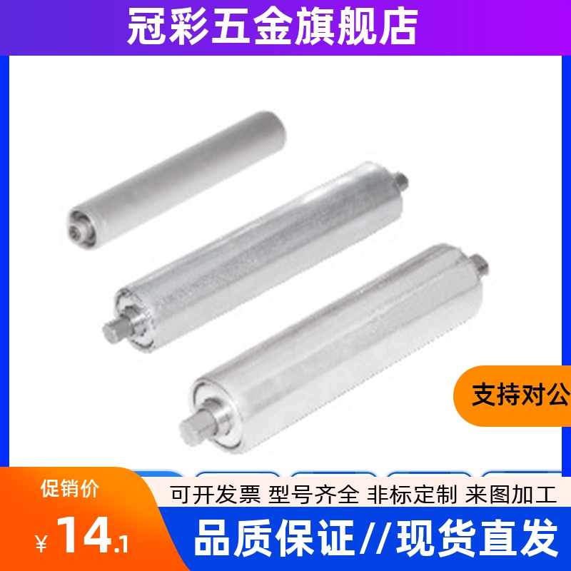 国产替代 QCC31/QCD01/QCD11-D38-50.6-D60-D80-T-W 无动力传送轮