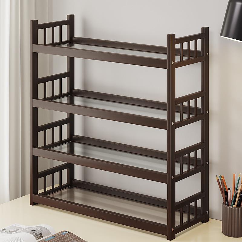桌面置物架书架桌上书柜书桌学习桌收纳整理架办公桌家用简易架子