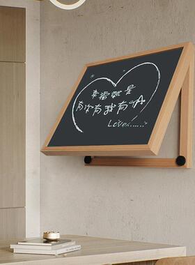 D7EE现代简约磁吸留言板黑板客厅实木电表箱装饰画装饰遮挡盒子免