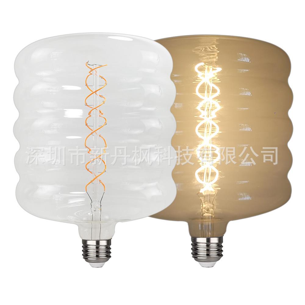 6W 大泡水桶造型 E27 LED造型灯泡 玻璃外壳LED吊灯装饰灯泡