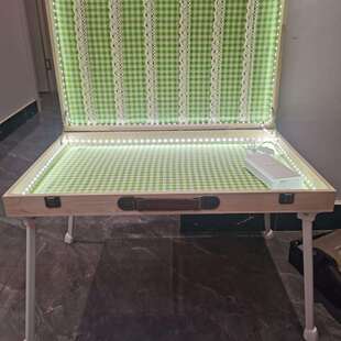 实木箱子饰品手提可折叠夜市便携收纳展示架摆摊摆摊纯手工