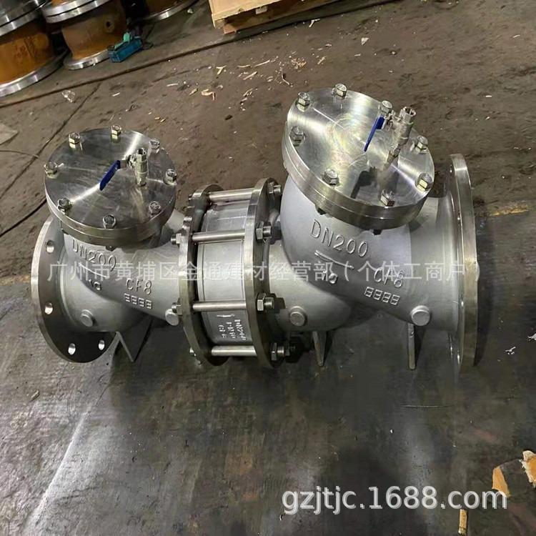 HS41X不锈钢倒流防止器 不锈钢倒流防止器 DF41X-16P双止回防止器