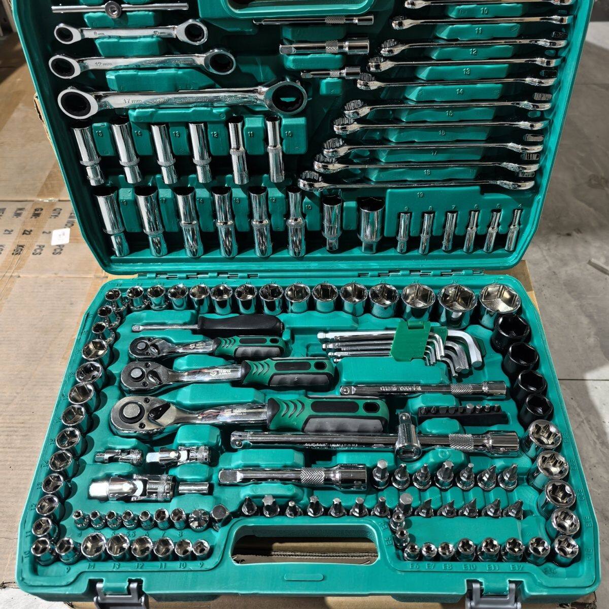 欧洲品质216件套汽修工具套装套筒扳手组合轿车维修大全扳手组套