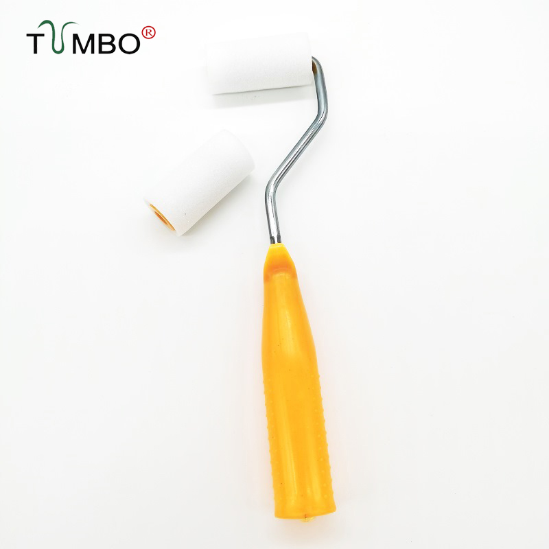 工厂直销TUMBO跨境2寸直径2.5cm油性海绵滚刷刷墙修边无刷痕专用