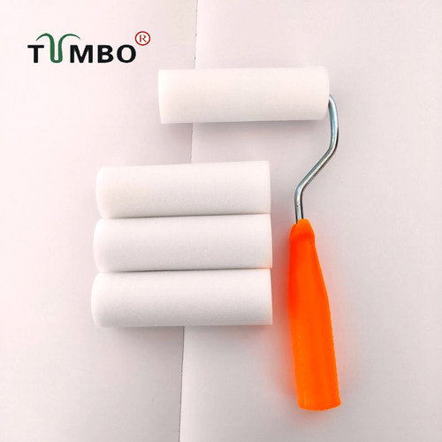 工厂直销TUMBO滚刷4寸油漆刷家具改漆补漆修角滚刷乳胶漆油漆涂刷
