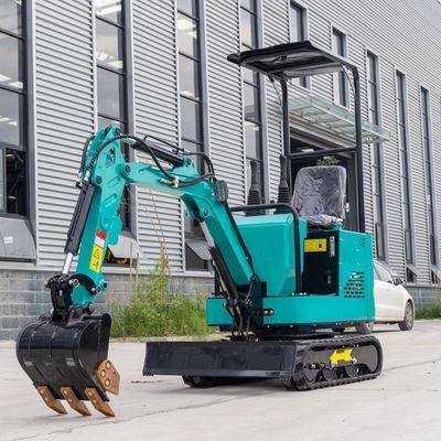 出口美国1000KG迷你挖掘机 农用微型挖掘机 百利通/EPA动力抓木机