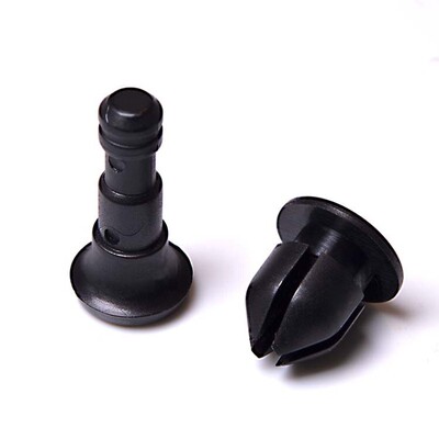 华社固定尼龙铆钉塑胶铆钉SRR-1,2,3,4尼龙本体+PC母座1000套包邮